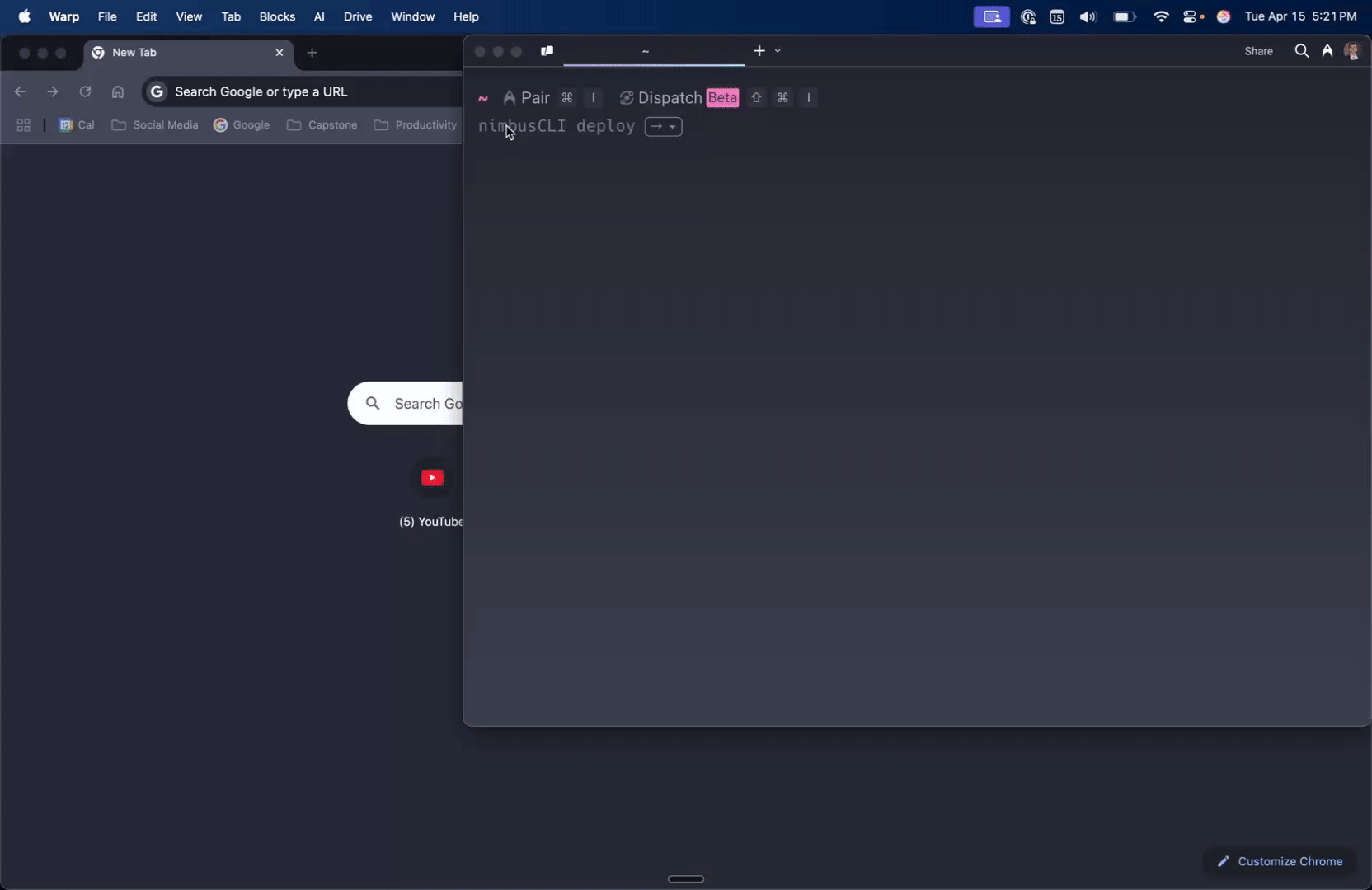 open UI clip